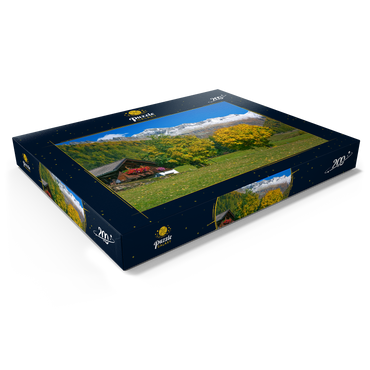 Bauernhaus bei Kasern, Ahrntal, Trentino-Südtirol 200 Puzzle Schachtel Ansicht1