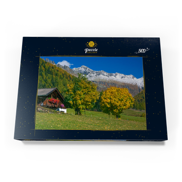 Bauernhaus bei Kasern, Ahrntal, Trentino-Südtirol 500 Puzzle Schachtel Ansicht3