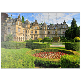 Darstellung des Puzzle Motivs Schloss Bückeburg in Bückeburg - Puzzleteile: 100