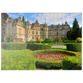 Darstellung des Puzzle Motivs Schloss Bückeburg in Bückeburg - Puzzleteile: 200