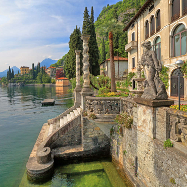Villa Monastero, Varenna, Comer See, Provinz Lecco, Lombardei, Italien 100 Puzzle 3D Modell