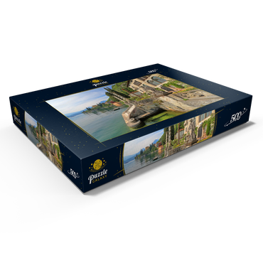 Villa Monastero, Varenna, Comer See, Provinz Lecco, Lombardei, Italien 500 Puzzle Schachtel Ansicht1