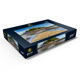 Alternative Darstellung des Puzzle-Motivs St Michael's Mount, Marazion bei Penzance, Cornwall, England – Puzzleteile: 1000