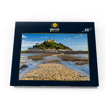 St Michael's Mount, Marazion bei Penzance, Penwith Peninsula, Cornwall, England 100 Puzzle Schachtel Ansicht3