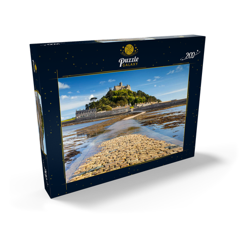 St Michael's Mount, Marazion bei Penzance, Penwith Peninsula, Cornwall, England 200 Puzzle Schachtel Ansicht2