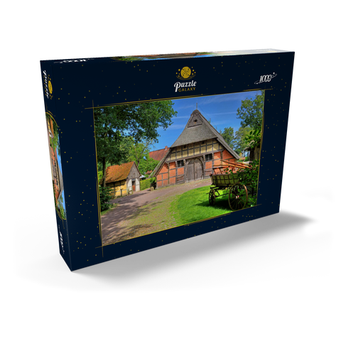 Freilichtmuseum Ammerländer Bauernhaus im Kurpark, Bad Zwischenahn 1000 Puzzle Schachtel Ansicht2