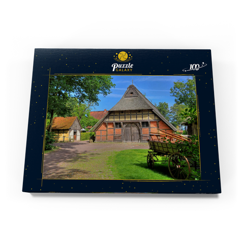 Freilichtmuseum Ammerländer Bauernhaus im Kurpark, Bad Zwischenahn 100 Puzzle Schachtel Ansicht3