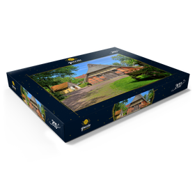 Darstellung des Puzzle Motivs Freilichtmuseum Ammerländer Bauernhaus im Kurpark, Bad Zwischenahn - Puzzleteile: 200