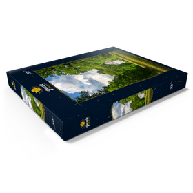 Darstellung des Puzzle Motivs Goethes Gartenhaus im Park an der Ilm - Puzzleteile: 200