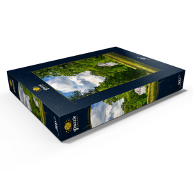 Darstellung des Puzzle Motivs Goethes Gartenhaus im Park an der Ilm - Puzzleteile: 500