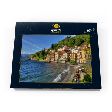 Varenna am Comer See, Provinz Lecco, Lombardei, Italien 100 Puzzle Schachtel Ansicht3