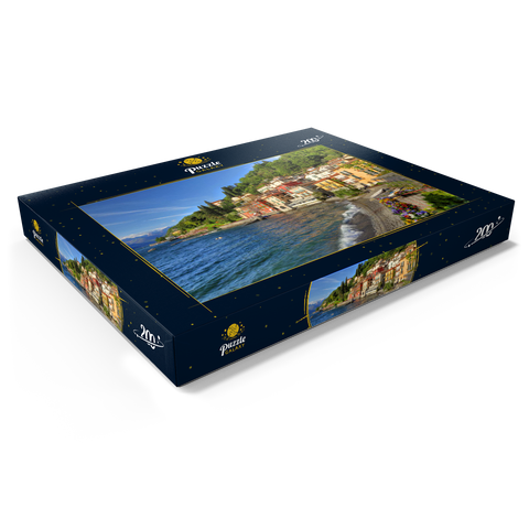 Varenna am Comer See, Provinz Lecco, Lombardei, Italien 200 Puzzle Schachtel Ansicht1