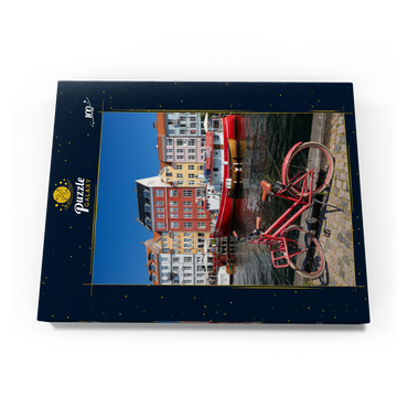 Stichkanal Nyhavn im Stadtteil Frederiksstaden 100 Puzzle Schachtel Ansicht3