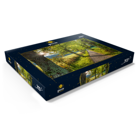 Darstellung des Puzzle Motivs Lindenallee am Höhenrieder Weg - Puzzleteile: 200