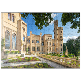 Darstellung des Puzzle-Motivs Schloss Babelsberg im Park Babelsberg – Puzzleteile: 200
