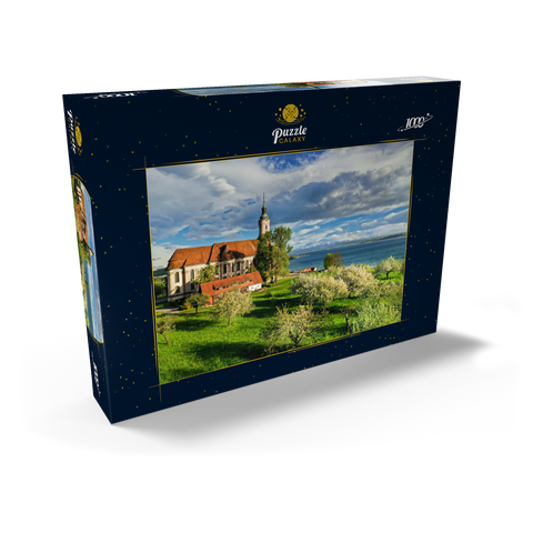 Wallfahrtskirche Birnau bei Unteruhldingen am Bodensee 1000 Puzzle Schachtel Ansicht2