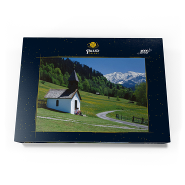 Vordergraseck bei Garmisch-Partenkirchen 1000 Puzzle Schachtel Ansicht3