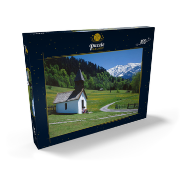 Vordergraseck bei Garmisch-Partenkirchen 100 Puzzle Schachtel Ansicht2