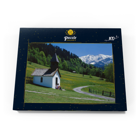 Vordergraseck bei Garmisch-Partenkirchen 100 Puzzle Schachtel Ansicht3