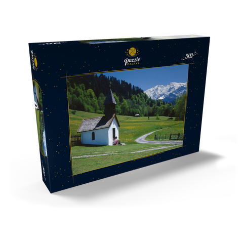 Vordergraseck bei Garmisch-Partenkirchen 500 Puzzle Schachtel Ansicht2