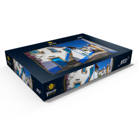 Alternative Darstellung des Puzzle-Motivs Gasse im historischen Ortskern von Óbidos – Puzzleteile: 1000