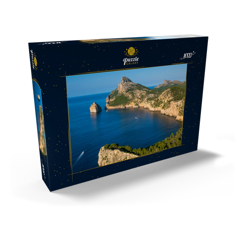 Cap de Formentor mit der Insel Illot el Colomer, Pollenca, Serra de Tramuntana, Mallorca 1000 Puzzle Schachtel Ansicht2