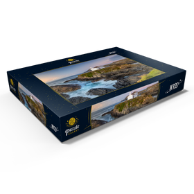 Darstellung des Puzzle Motivs Kapelle Ermida da Nosa Señora do Porto bei Valdoviño - Puzzleteile: 1000