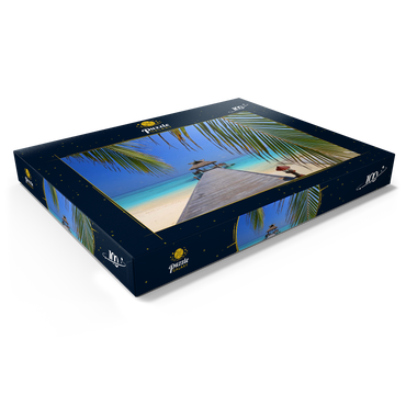 Nord-Male-Atoll, Malediven 100 Puzzle Schachtel Ansicht1