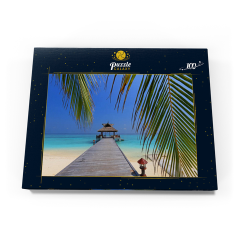 Nord-Male-Atoll, Malediven 100 Puzzle Schachtel Ansicht3