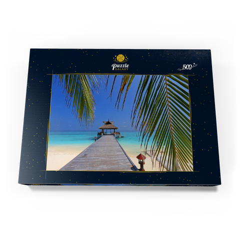 Nord-Male-Atoll, Malediven 500 Puzzle Schachtel Ansicht3