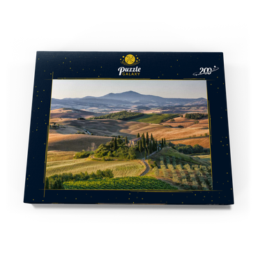 Landhaus bei San Quirico d'Orcia, Val d'Orcia, Provinz Siena, Toskana, Italien 200 Puzzle Schachtel Ansicht3