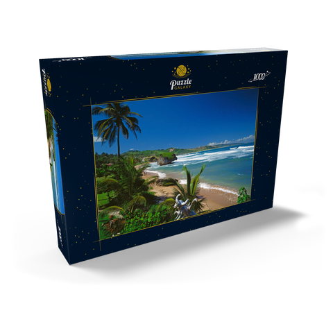 Ostküste bei Bathseba, Barbados, Inseln über dem Winde, Karibik 1000 Puzzle Schachtel Ansicht2
