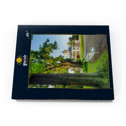 Schloss Belvedere mit dem Schlosspark 100 Puzzle Schachtel Ansicht3