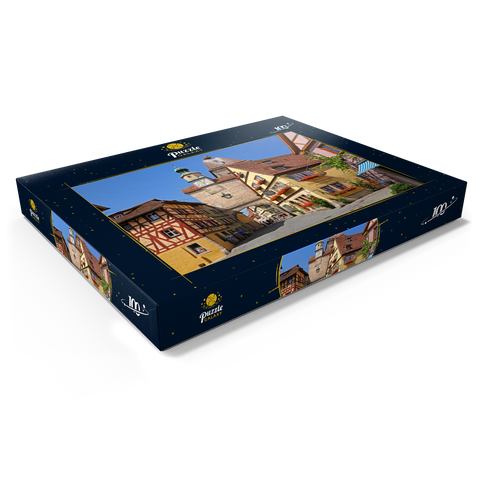 Rödergasse mit Markusturm und Röderbogen 100 Puzzle Schachtel Ansicht1