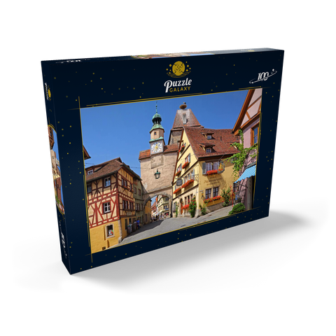Rödergasse mit Markusturm und Röderbogen 100 Puzzle Schachtel Ansicht2