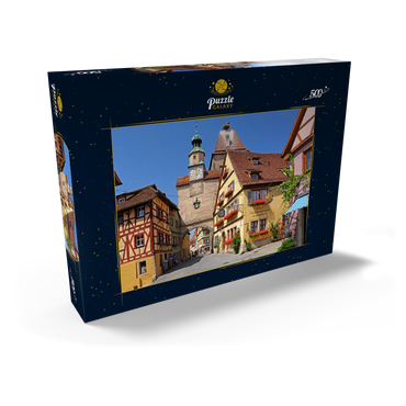 Rödergasse mit Markusturm und Röderbogen 500 Puzzle Schachtel Ansicht2