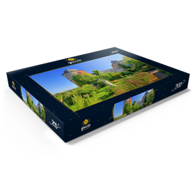 Darstellung des Puzzle Motivs Dornröschenschloss Sababurg, Hofgeismar, Hessen, Deutschland - Puzzleteile: 200