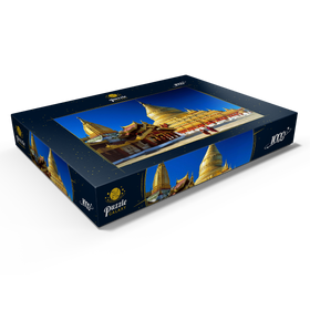 Darstellung des Puzzle Motivs Shwezigon Pagode in Bagan, Mandalay, Myanmar (Burma) - Puzzleteile: 1000