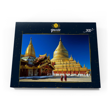Shwezigon Pagode in Bagan, Mandalay, Myanmar (Burma) 200 Puzzle Schachtel Ansicht3