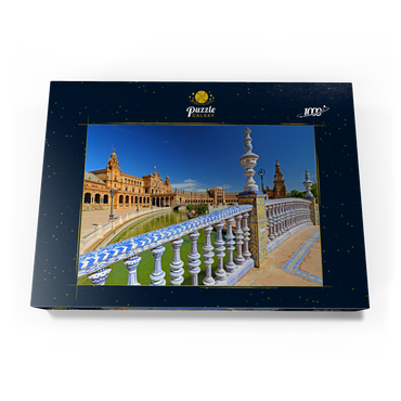 Plaza de Espana, Sevilla, Andalusien, Spanien 1000 Puzzle Schachtel Ansicht3