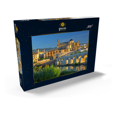 Blick zur Kathedrale Mezquita de Cordoba im Morgenlicht, Cordoba, Andalusien, Spanien 1000 Puzzle Schachtel Ansicht2