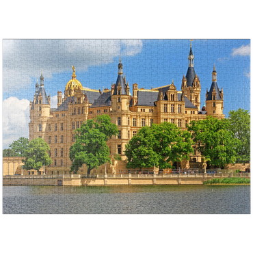puzzleplate Schweriner Schloss 1000 Puzzle