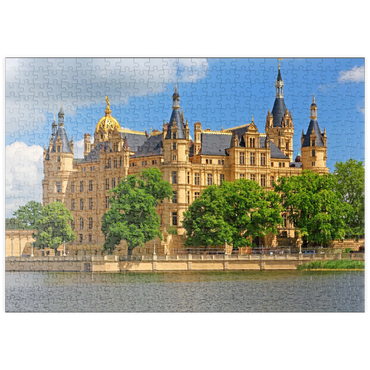 puzzleplate Schweriner Schloss 500 Puzzle