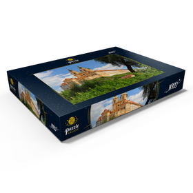 Alternative Darstellung des Puzzle-Motivs Stiftskirche im Benediktinerstift Melk, Österreich – Puzzleteile: 1000