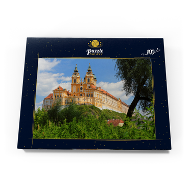 Stiftskirche im Benediktinerstift Melk, Österreich 100 Puzzle Schachtel Ansicht3