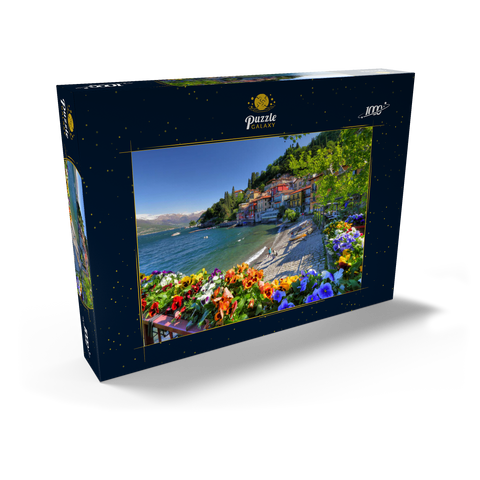 Varenna am Comer See, Lombardei, Italien 1000 Puzzle Schachtel Ansicht2