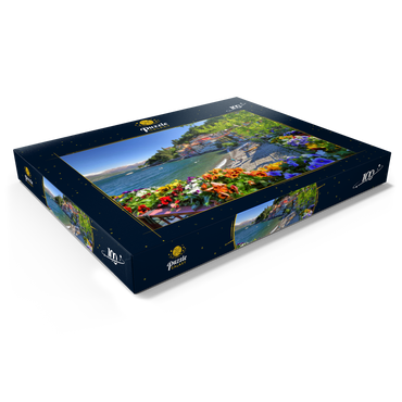 Varenna am Comer See, Lombardei, Italien 100 Puzzle Schachtel Ansicht1