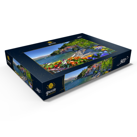 Varenna am Comer See, Lombardei, Italien 500 Puzzle Schachtel Ansicht1