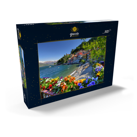 Varenna am Comer See, Lombardei, Italien 500 Puzzle Schachtel Ansicht2