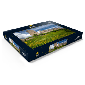 Alternative Darstellung des Puzzle-Motivs Castel Belfort, erbaut 1311, Spormaggiore, Trentino-Südtirol – Puzzleteile: 200